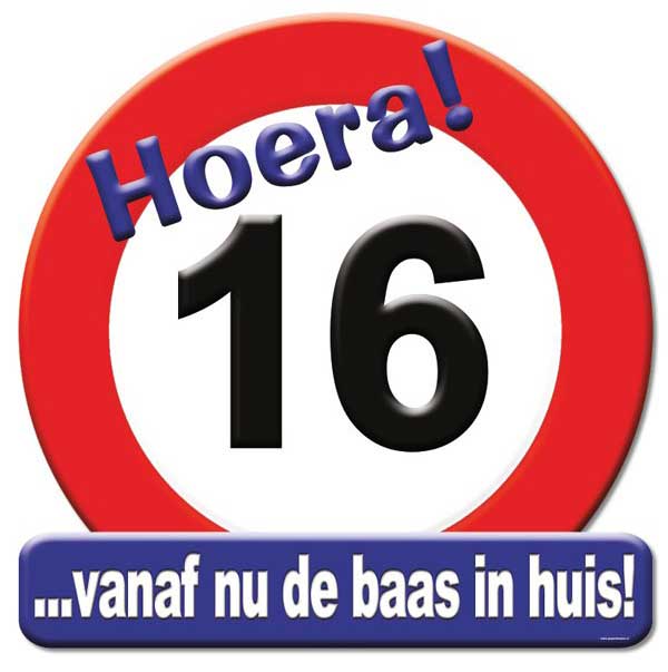 Paper Dreams Huldeschild Hoera 16