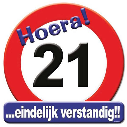 Paper Dreams Huldeschild Hoera 21