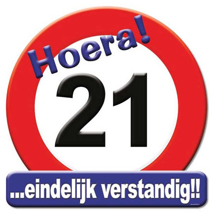 Paper Dreams Huldeschild Hoera 21