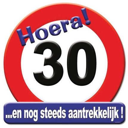 Paper Dreams Huldeschild Hoera 30
