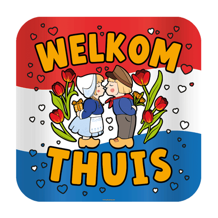 Paper Dreams Huldeschild Welkom Thuis