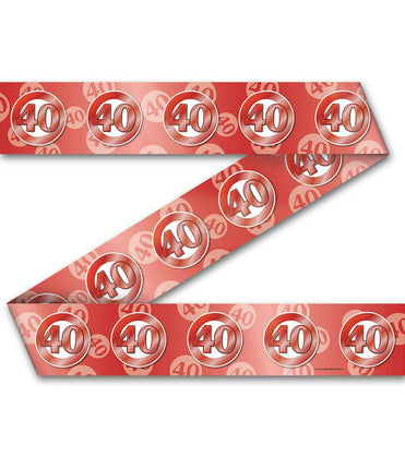 Paper Dreams Party Tape afzetlint 40 Ruby