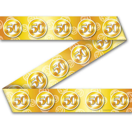 Paper Dreams Party Tape afzetlint 50 Goud