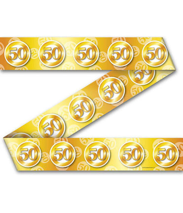 Paper Dreams Party Tape afzetlint 50 Goud