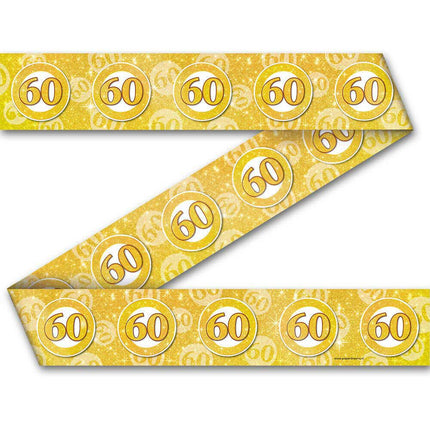 Paper Dreams Party Tape afzetlint 60 Goud diamand