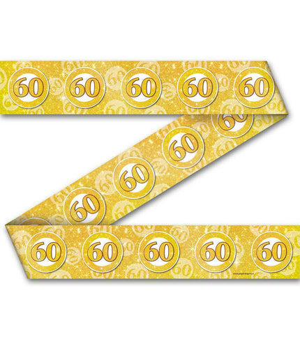 Paper Dreams Party Tape afzetlint 60 Goud diamand