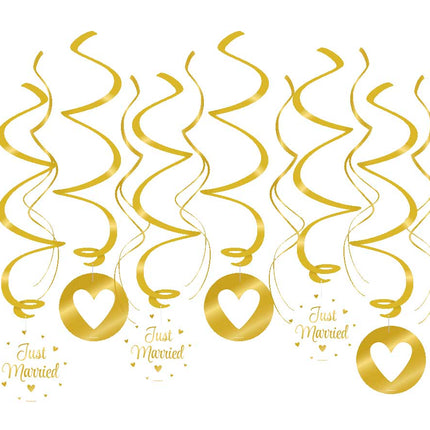 Paper Dreams Swirl decoratie Just Married