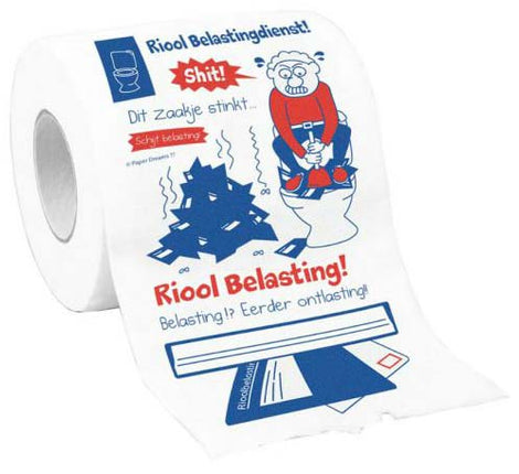 Paper Dreams Toiletpapier Belasting