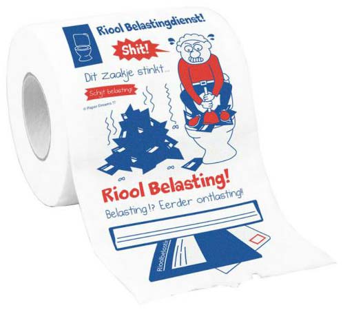 Paper Dreams Toiletpapier Belasting