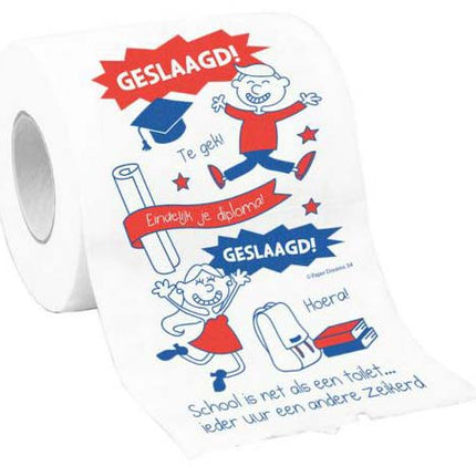 Paper Dreams Toiletpapier Geslaagd School