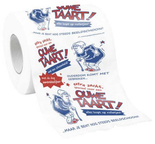 Paper Dreams Toiletpapier ouwe taart