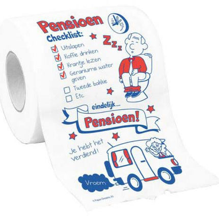 Paper Dreams Toiletpapier Pensioen