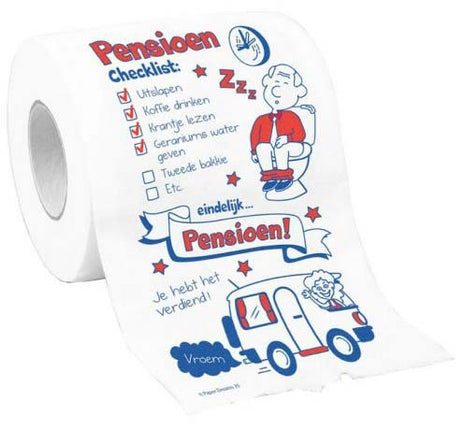 Paper Dreams Toiletpapier Pensioen