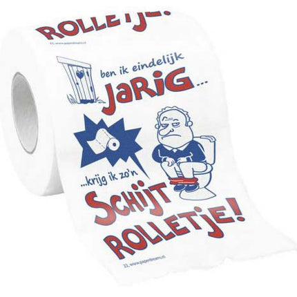 Paper Dreams Toiletpapier Schijtrolletje