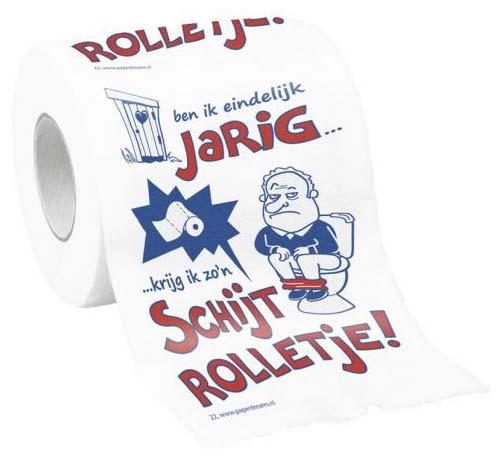 Paper Dreams Toiletpapier Schijtrolletje