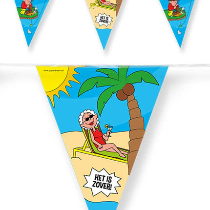 Paper Dreams Vlaggenlijn Geniet van je pensioen 10 meter