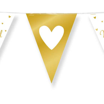 Paper Dreams Vlaggenlijn Just Married 10 meter