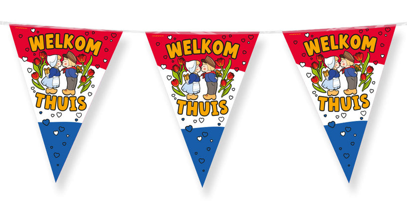 Paper Dreams Vlaggenlijn Welkom Thuis 10 meter