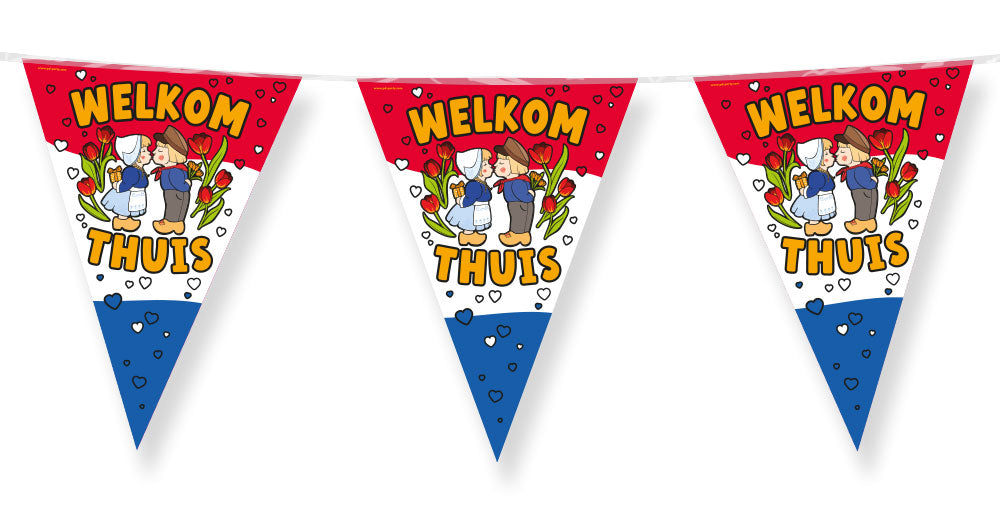 Paper Dreams Vlaggenlijn Welkom Thuis 10 meter
