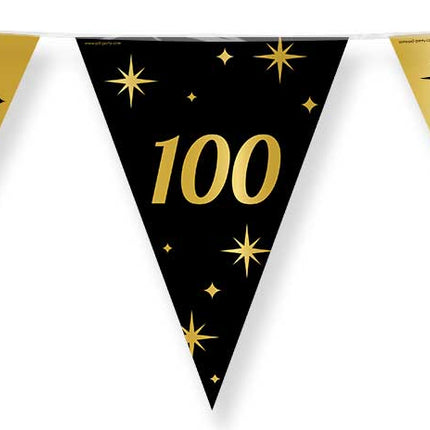 Paper Dreams Vlaggenlijn zwart goud 100 jaar