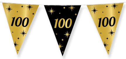 Paper Dreams Vlaggenlijn zwart goud 100 jaar