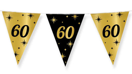 Paper Dreams Vlaggenlijn zwart goud 60 jaar