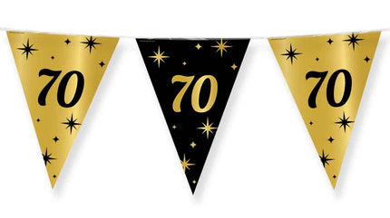 Paper Dreams Vlaggenlijn zwart goud 70 jaar