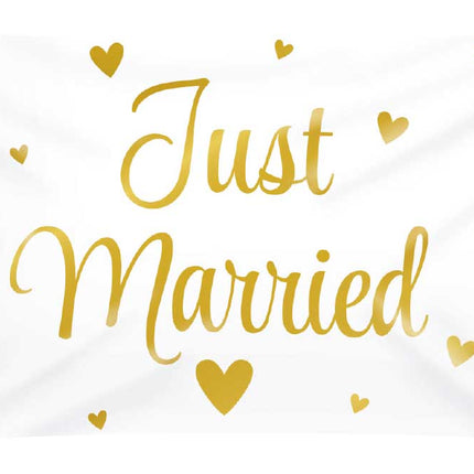 Paper Dreams XXL Vlag Just Married