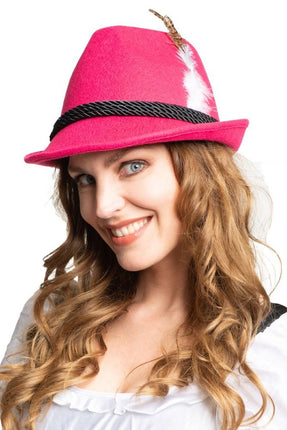 Partychimp Bayern Hoed Roze