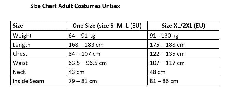 Partychimp Ghost Face Kostuum XL 2XL
