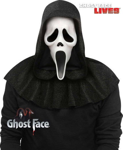 Partychimp Ghost Face Masker 25 Jaar Met Vanillegeur