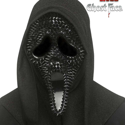 Partychimp Ghost Face Masker Met Spikes