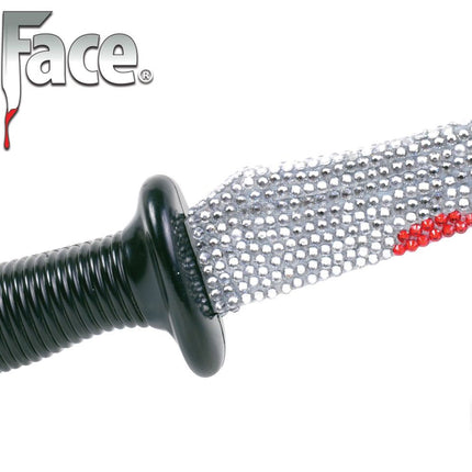 Partychimp Ghost Face Mes Bling Bling 26 cm