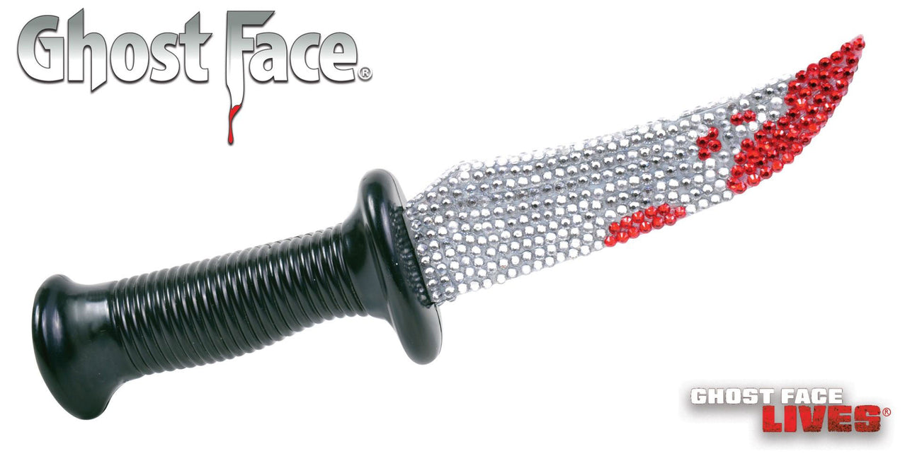 Partychimp Ghost Face Mes Bling Bling 26 cm