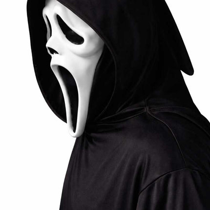 Partychimp Ghost Face Scream Masker Met Capuchon