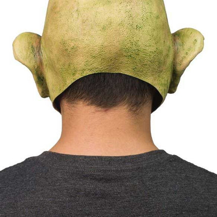 Partychimp Halloween Heksenmasker Volledig Hoofd - Groen