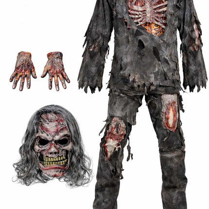 Partychimp Halloween kostuum Zombie to the bone