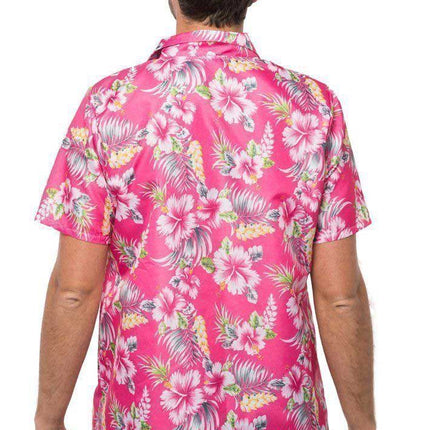 Partychimp Hawai Shirt Deluxe Roze