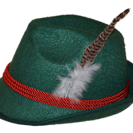 Partychimp Jagershoedje Tirol Donkergroen