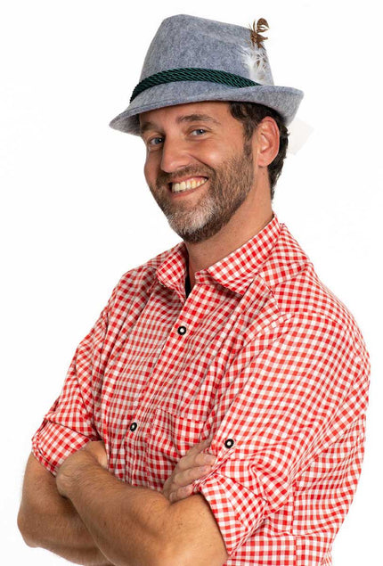 Partychimp Jagershoedje Tirol Grijs