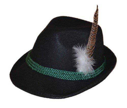 Partychimp Jagershoedje Tirol Zwart