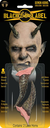 Partychimp Latex Demon Horns Applicatie