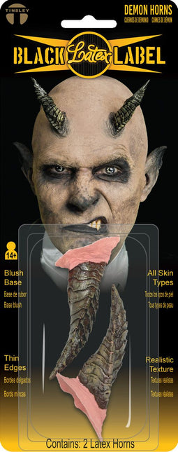 Partychimp Latex Demon Horns Applicatie
