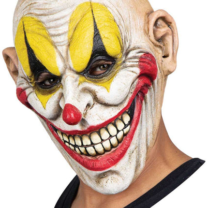 Partychimp Latex Freaky Clown Masker