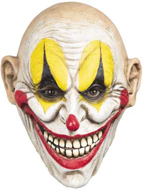 Partychimp Latex Freaky Clown Masker
