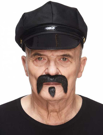 Partychimp Luxe Opa Plaksnor en Sikje Zwart