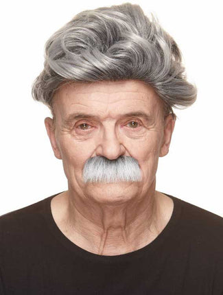 Partychimp Luxe Opa Plaksnor Grijs/Wit