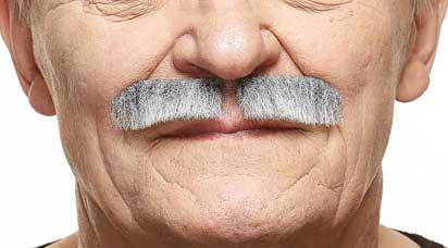 Partychimp Luxe Plaksnor Recht Grijs