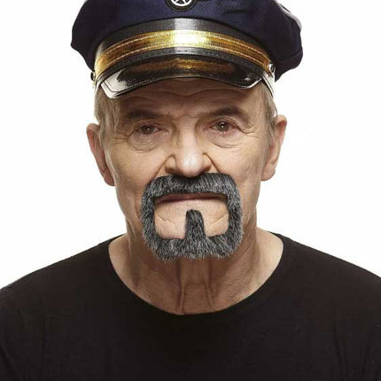 Partychimp Luxe Ringbaard Grijs