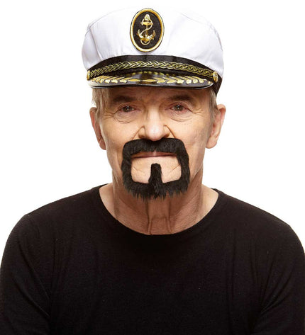 Partychimp Luxe Ringbaard Zwart